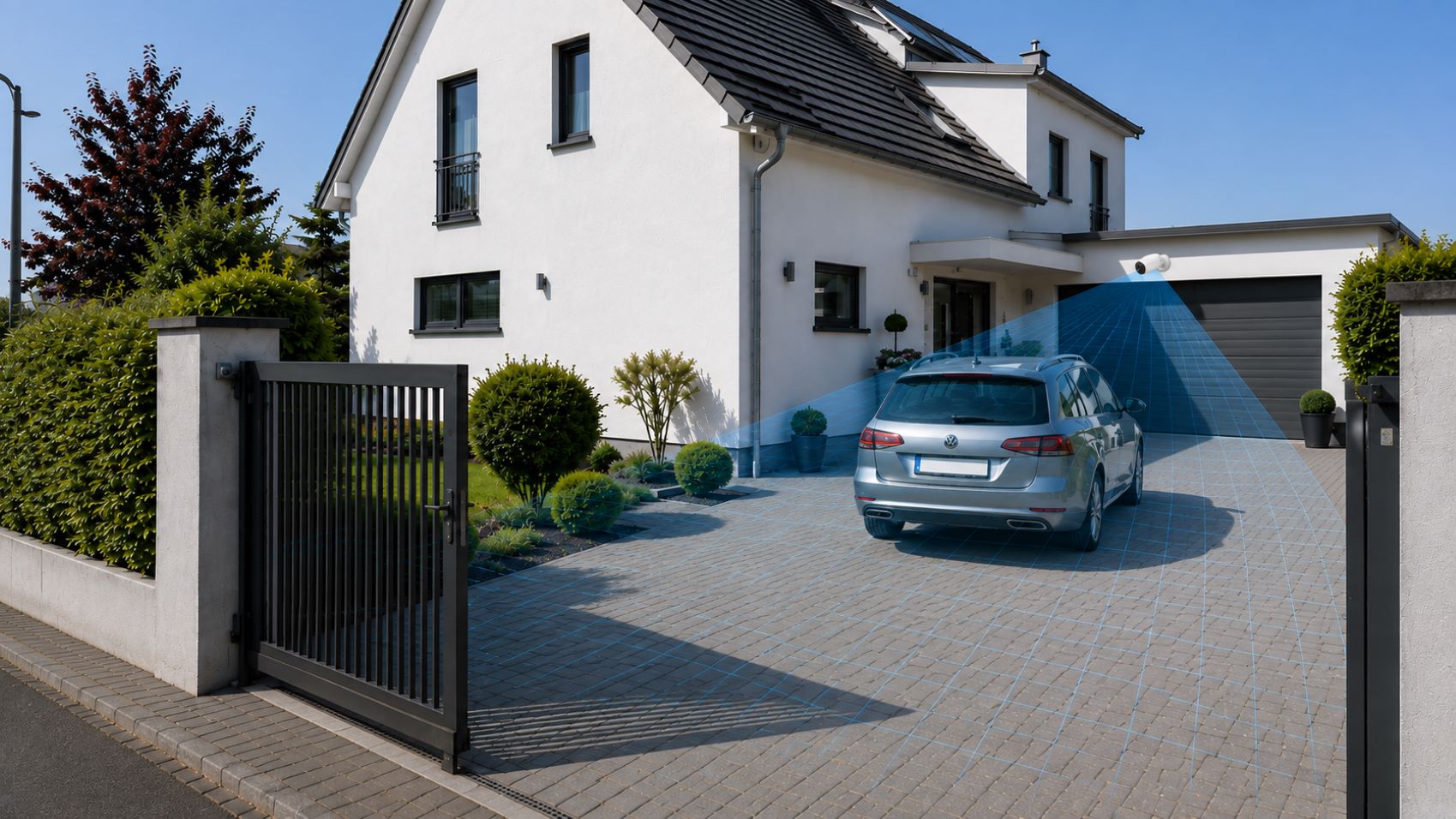 Überwachungskamera für die Einfahrt: Welche Kamera passt zu deinem Grundstück?