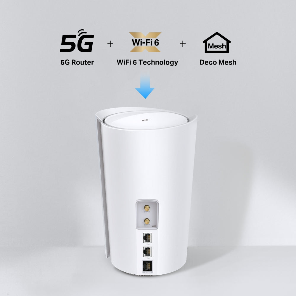 Deco X50-5G Wi-Fi 6 LTE WLAN 5G Router Sim-karte