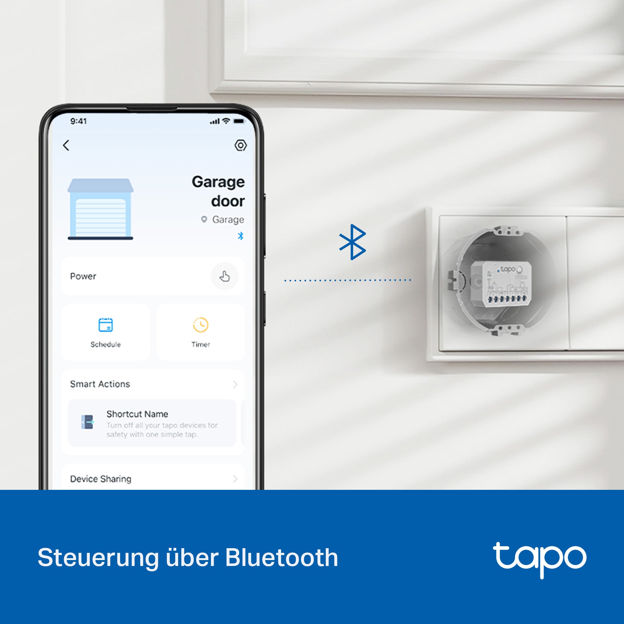 Tapo S110E Smart Relaisschalter mit Dry/Wet Contact und Energieüberwachung -