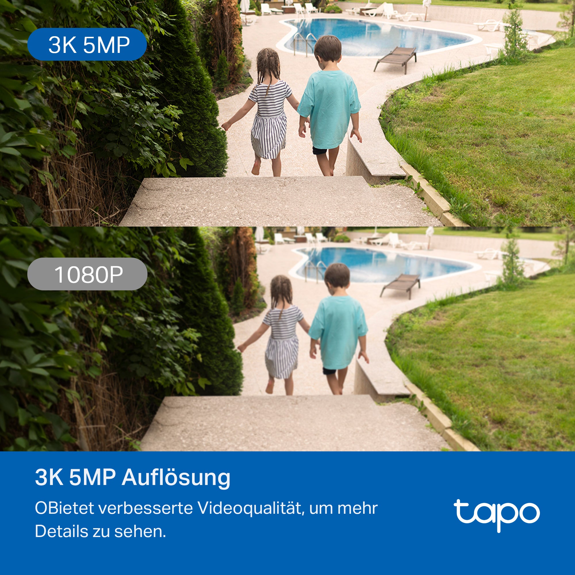 Tapo C530WS 3K 5MP, 360° - überwachungskamera aussen