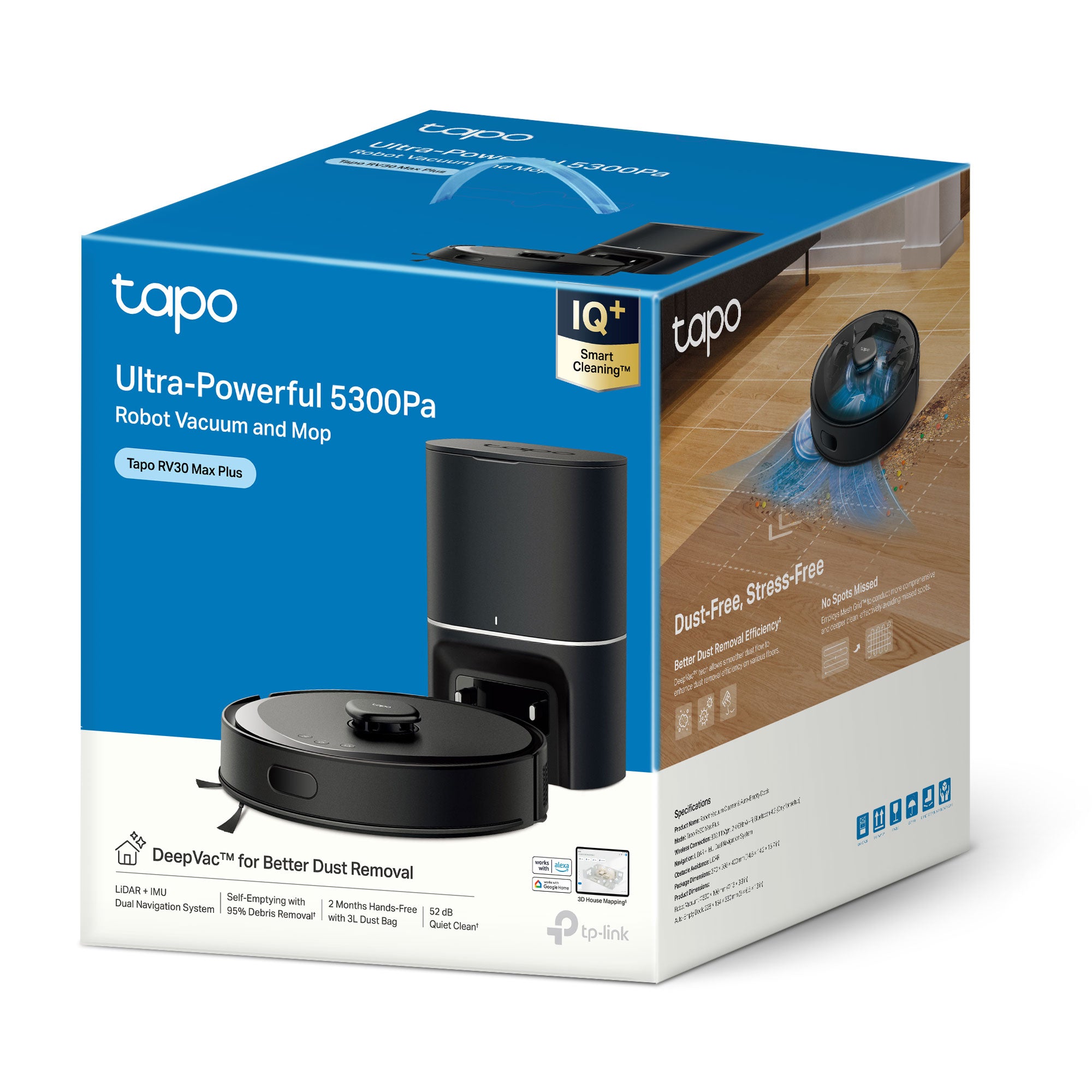 Tapo RV30 Max Plus - Saugroboter