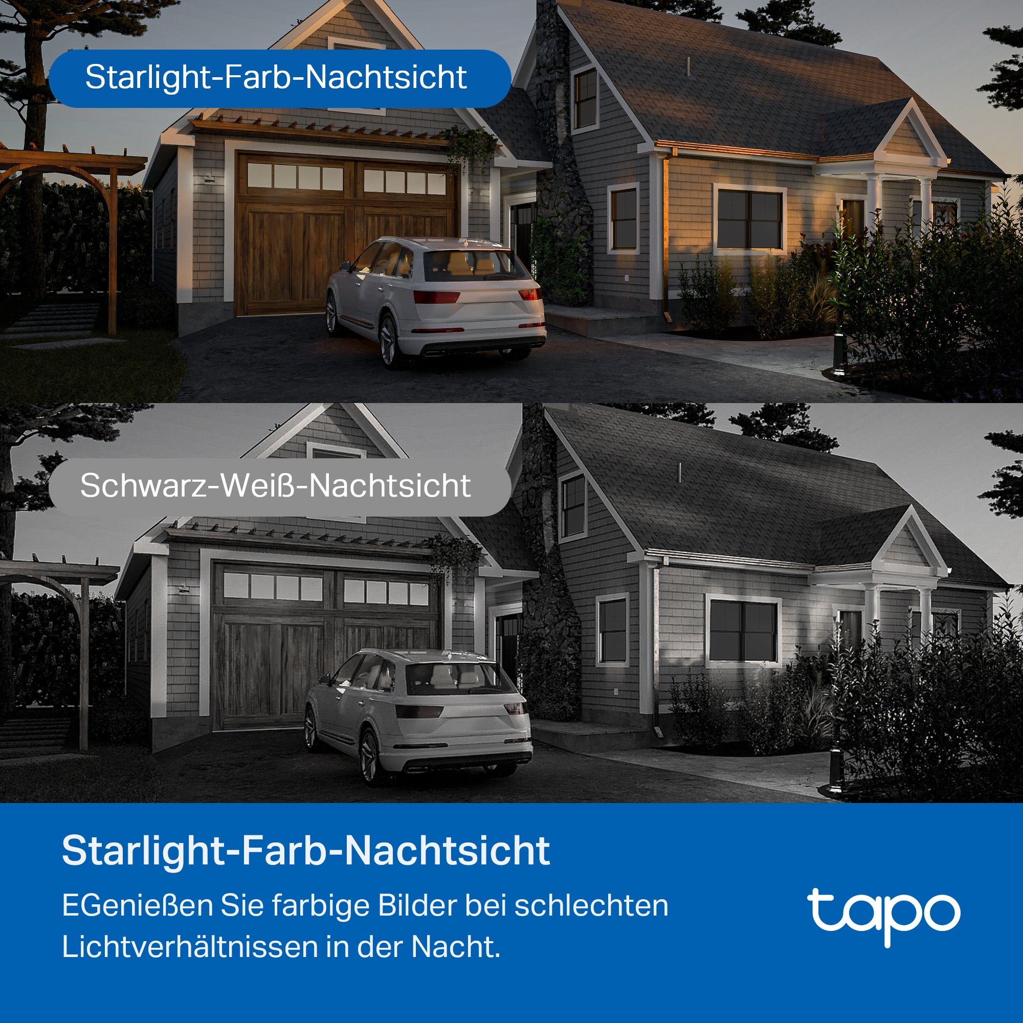 Tapo C530WS 3K 5MP, 360° - überwachungskamera aussen