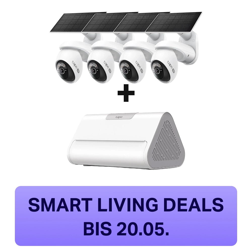 4K 8MP 360° Profi - Überwachungssystem | Tapo H500 + C660 KIT (4er - Pack) - April2