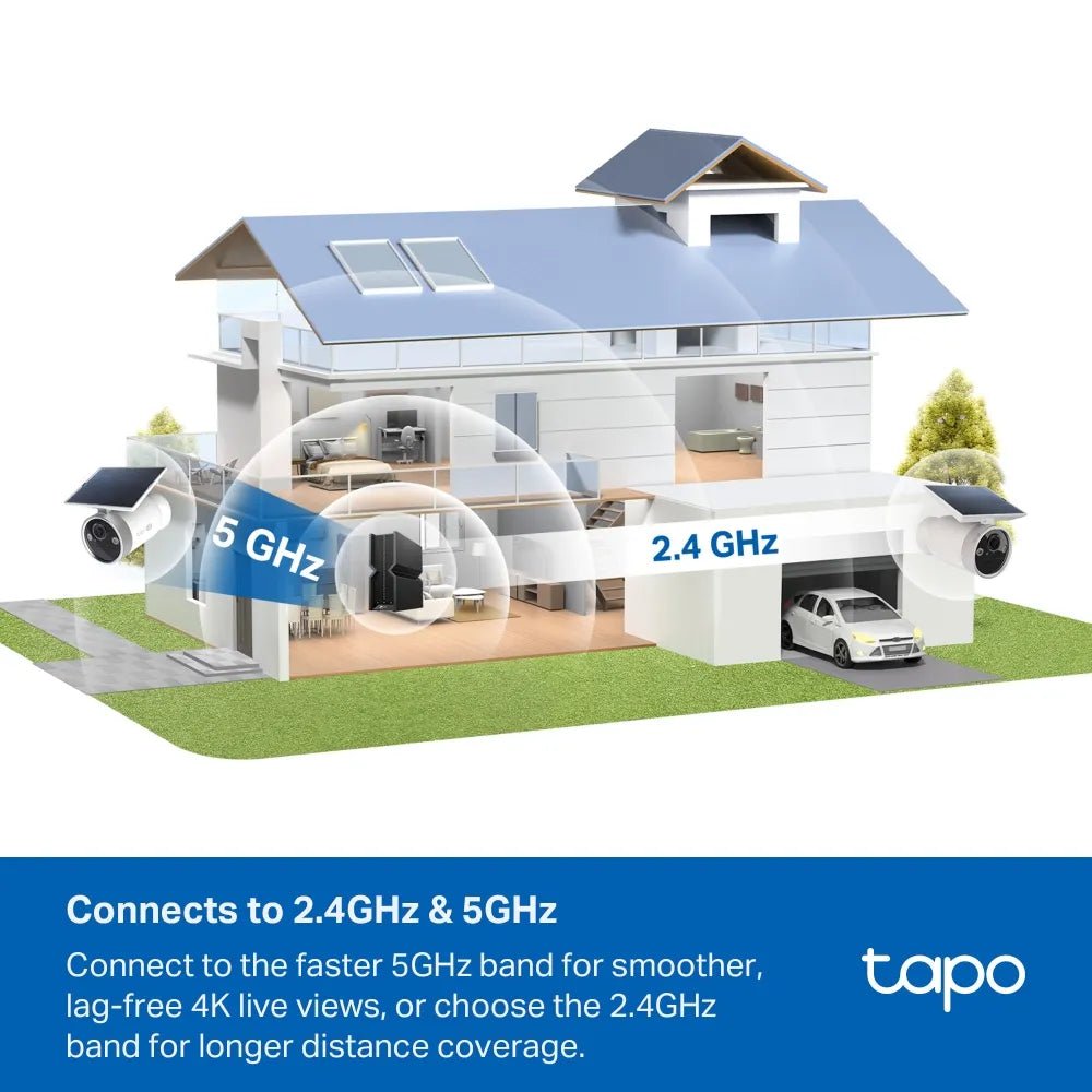 4K 8MP Solarbetriebene Sicherheitskamera | Tapo C465 - Tapo C465