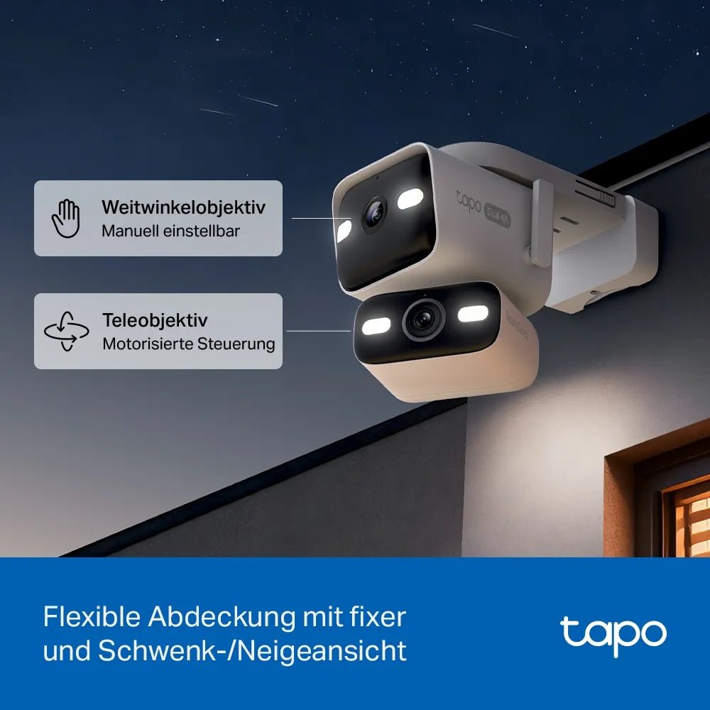4K Dual - Objektiv 360° Outdoor Kamera | Tapo C575D - Tapo C575D