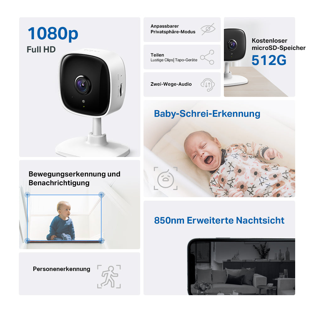 Tapo C100 - überwachungskamera innen
