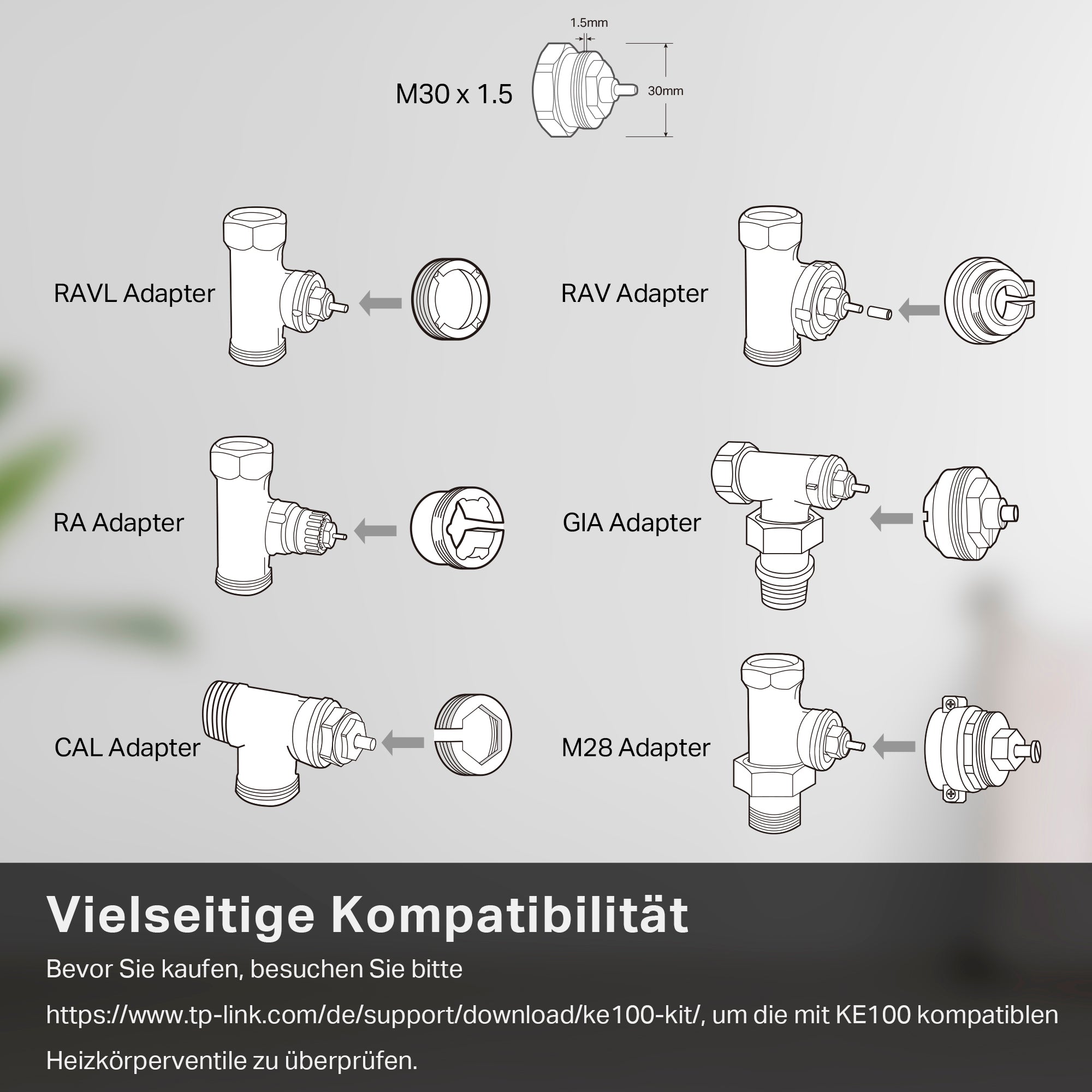 Kasa KE100 - Heizkörperthermostate