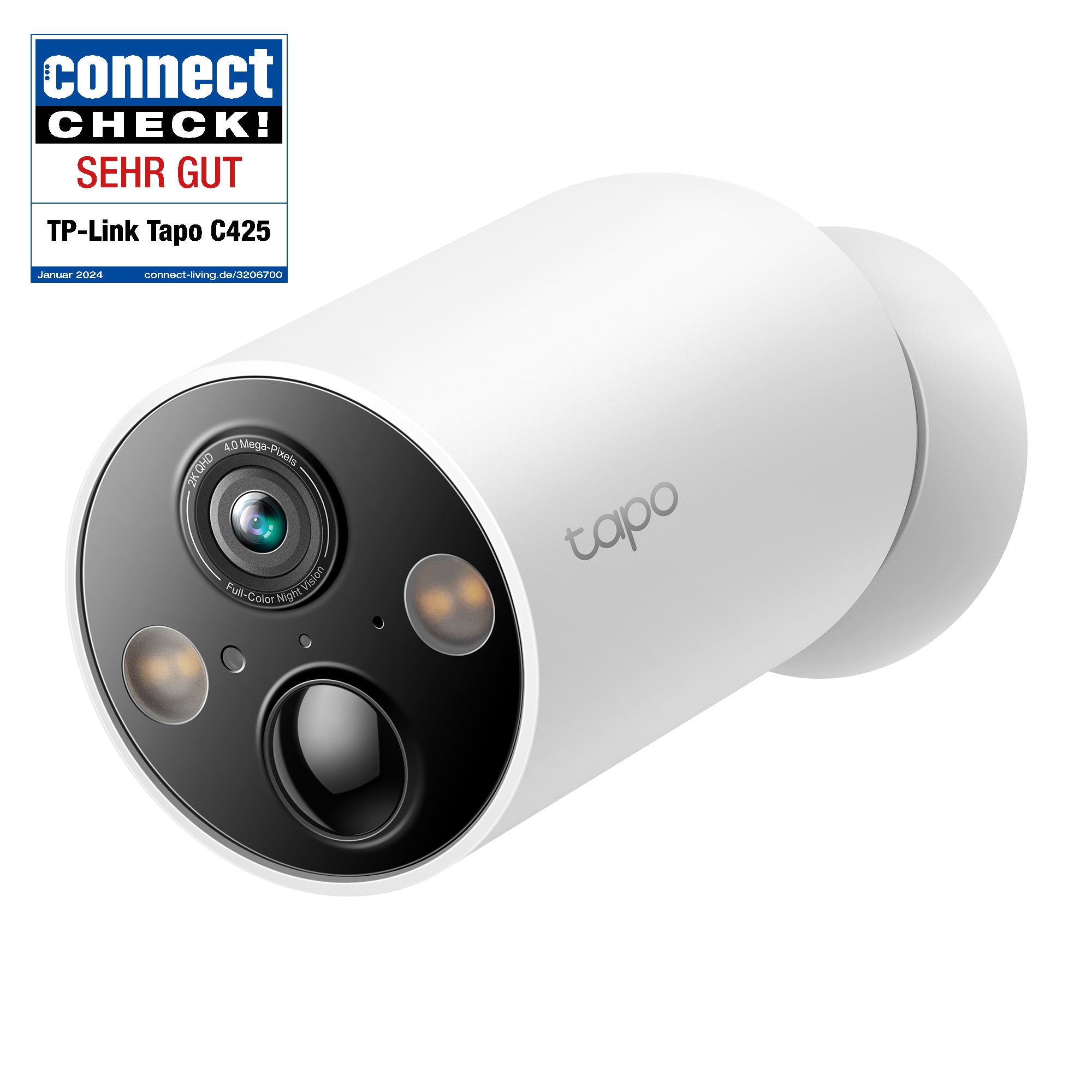 Tapo C425 2K 4MP, 10000mAh-Akku