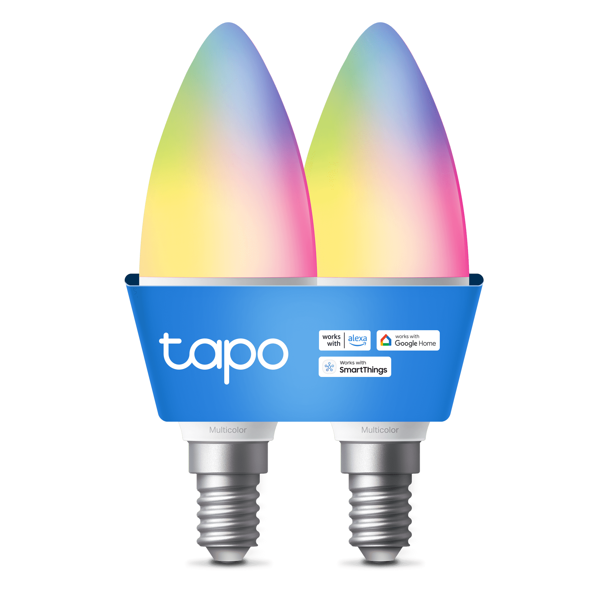 Tapo L430C(2-pack) Smarte WLAN Glühbirne E14, 470 Lumen - Bulb