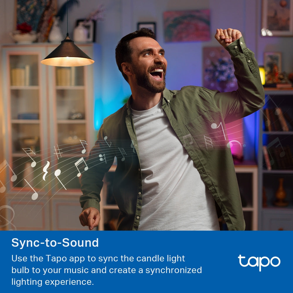 Tapo L430P Smart P45 Glühbirne E14, 470 Lumen Mehrfarbig - Bulb