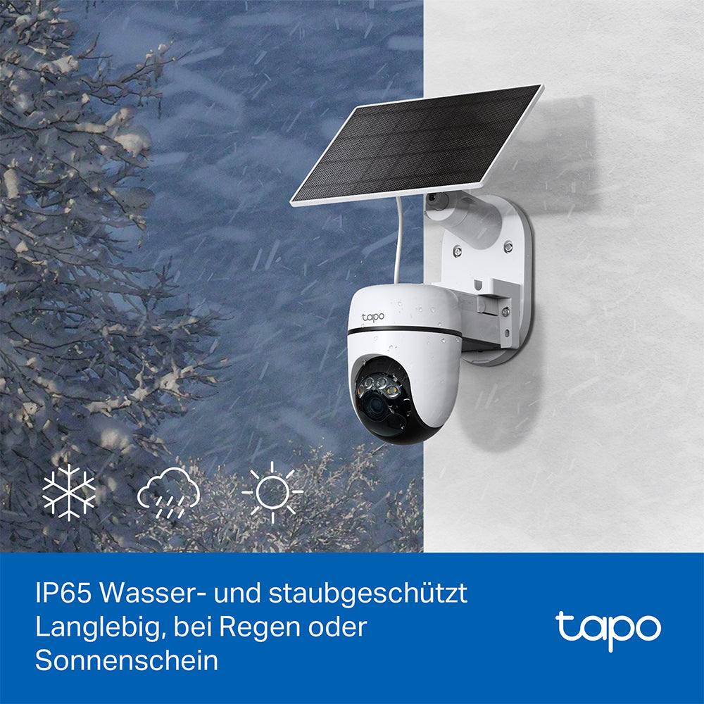 Tapo C610 KIT 2K 3MP 360°, Solarpanel-Set - Surveillance Cameras