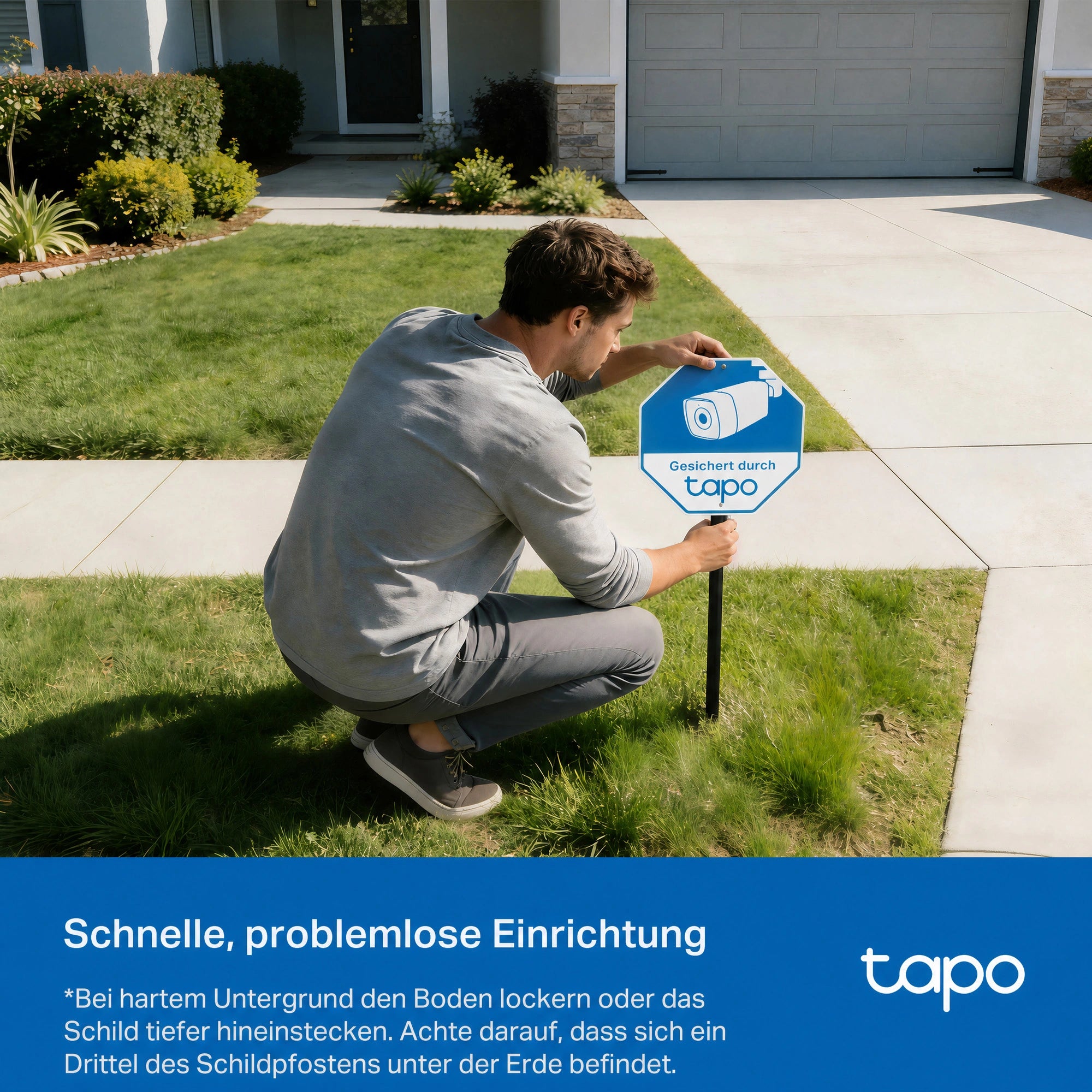 Tapo CA510 Tapo Sicherheitszeichen- und Aufkleber-Set