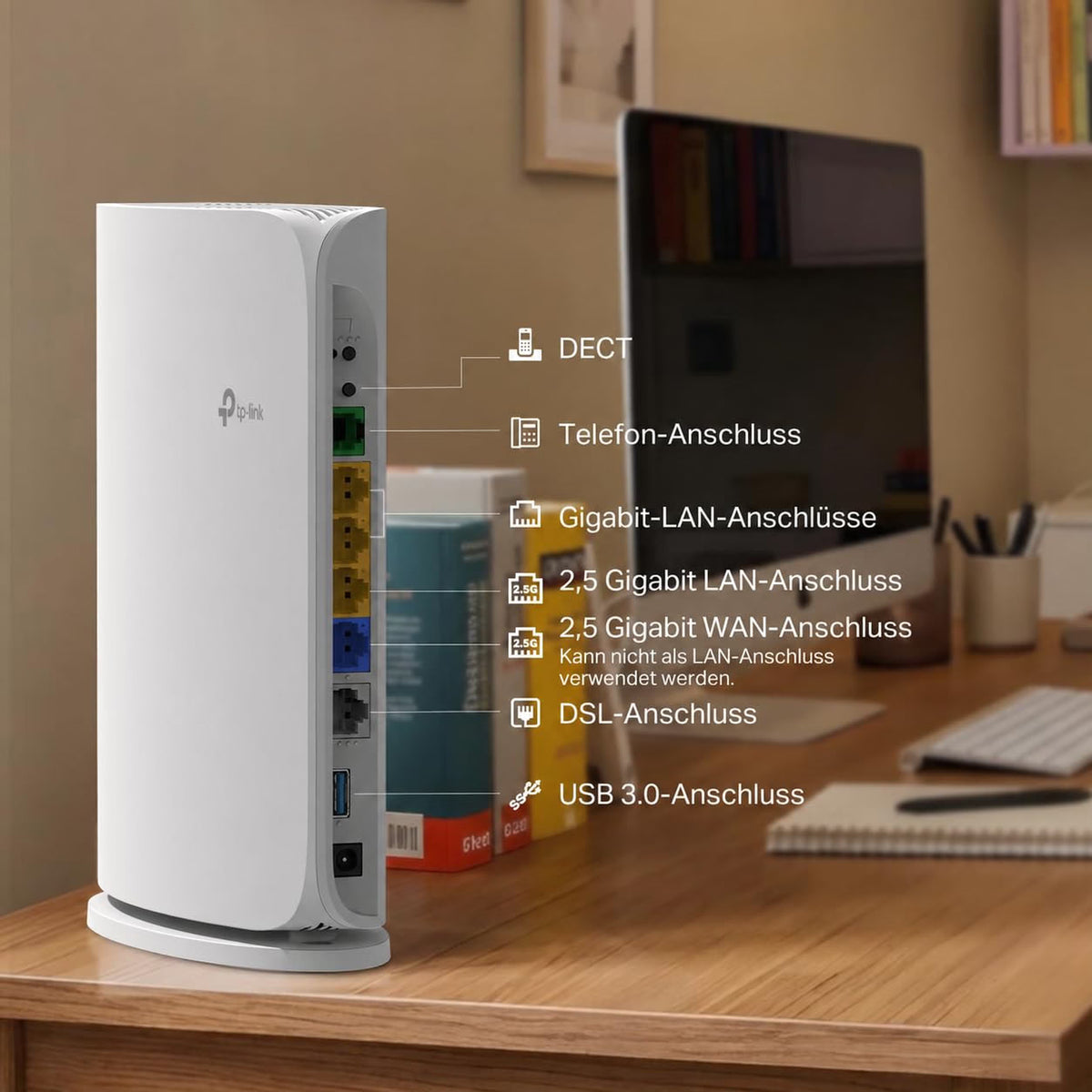 BE3600 Dual-Band Wi-Fi 7 DSL Modem Router | TP-LinkBox 7