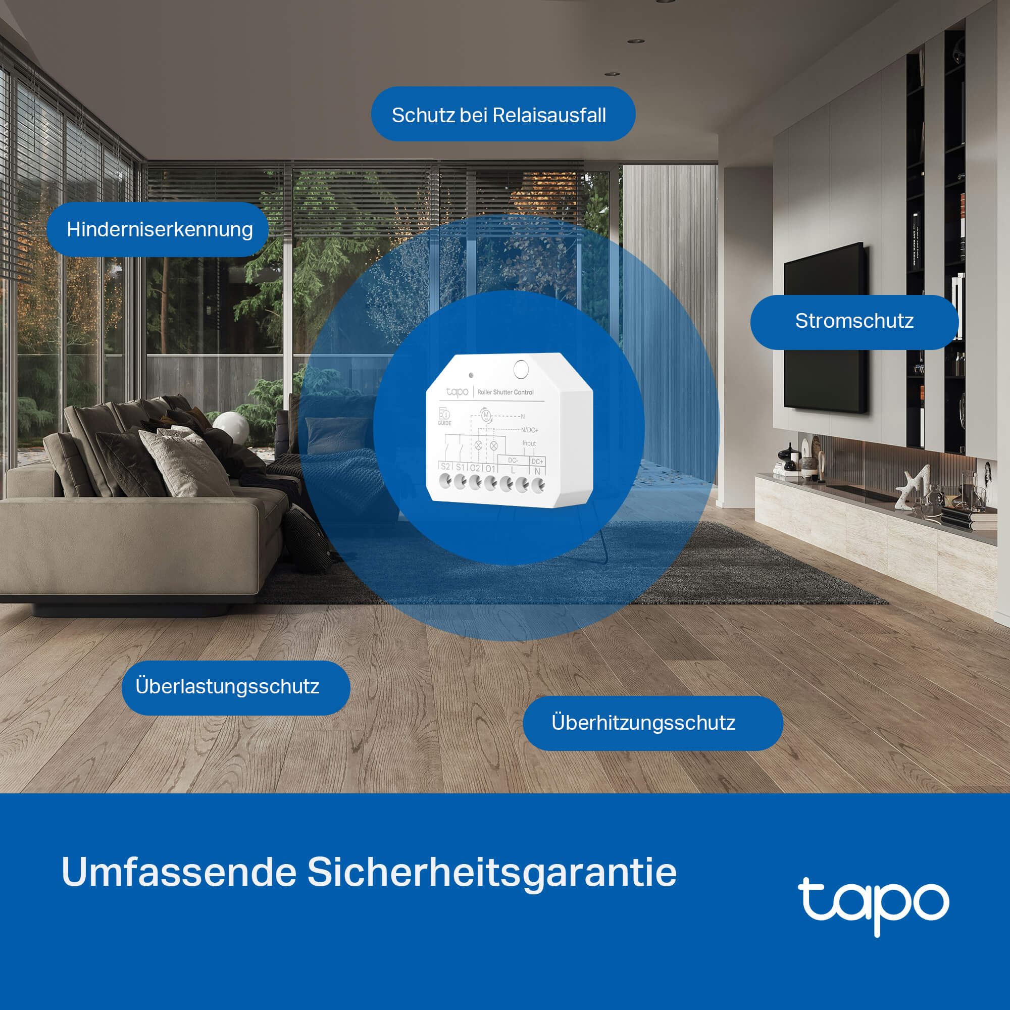 Tapo S112 2-Kanal WLAN und Bluetooth Smart Relaisschalter -