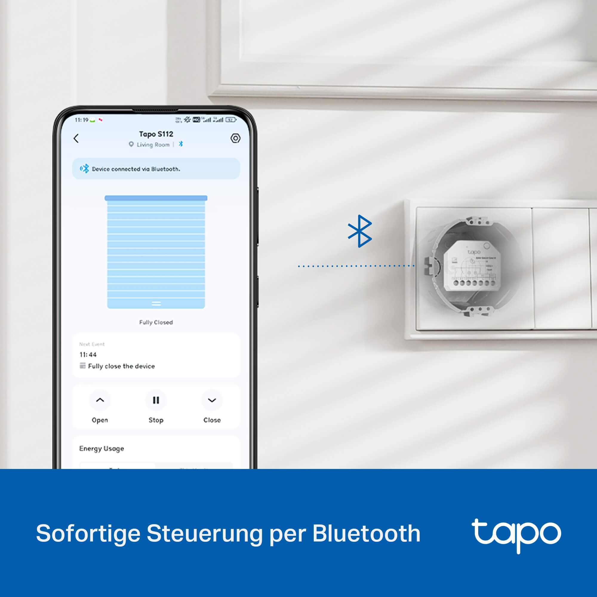 Tapo S112 2-Kanal WLAN und Bluetooth Smart Relaisschalter -