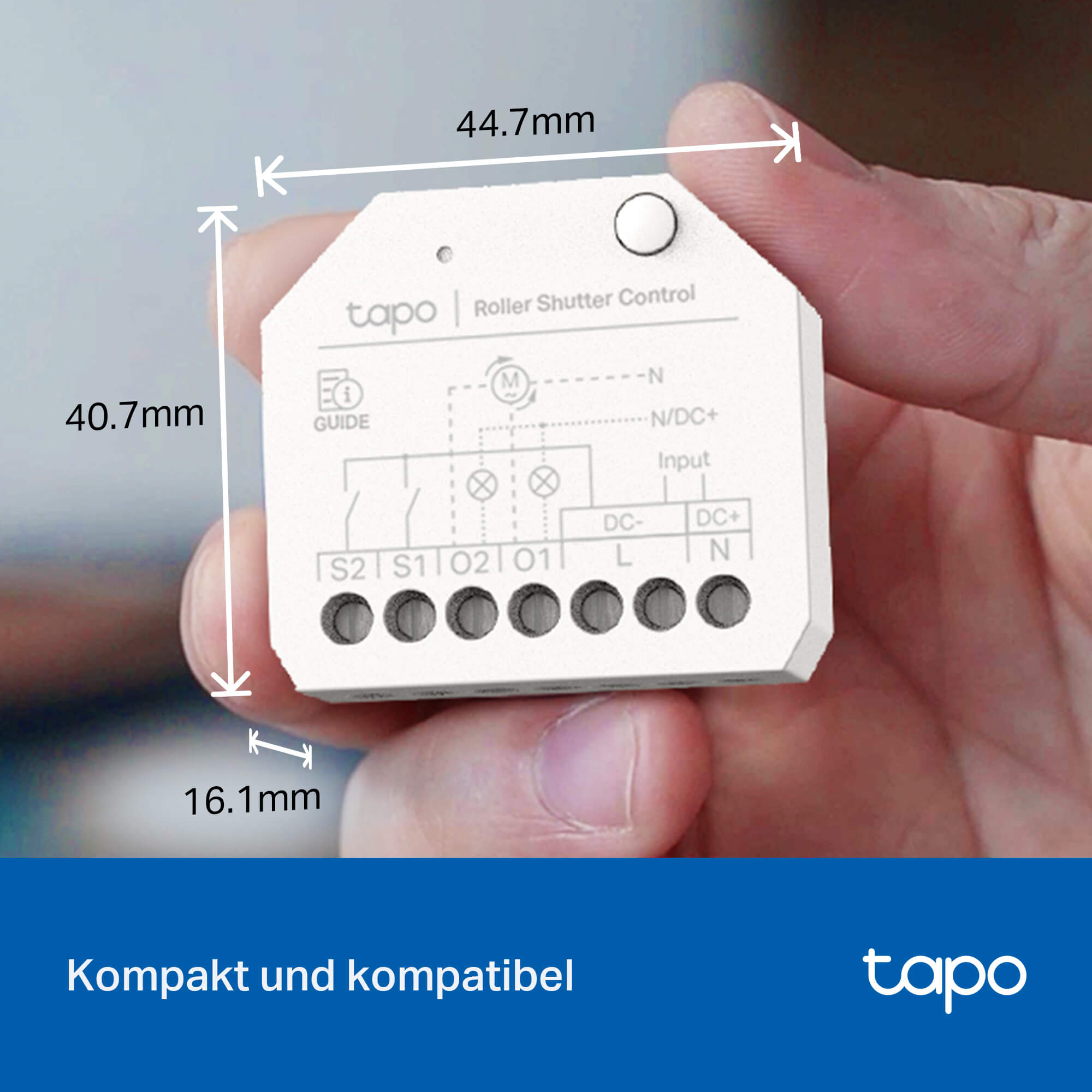 Tapo S112 2-Kanal WLAN und Bluetooth Smart Relaisschalter -