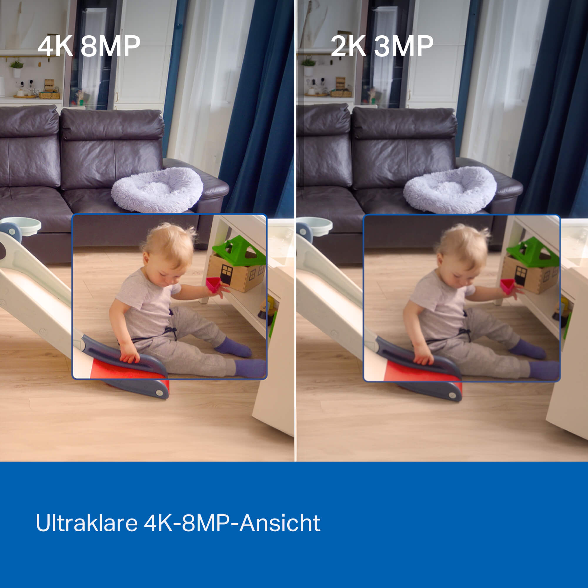 Tapo C260 4K 8MP, 360° Innenraumkamera - überwachungskamera innen