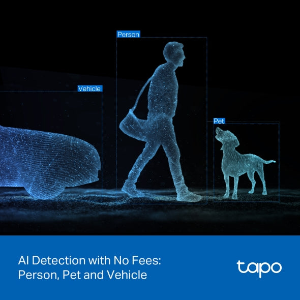 Tapo C545D 2K 3MP, Dual-Objektiv für Außenbereich