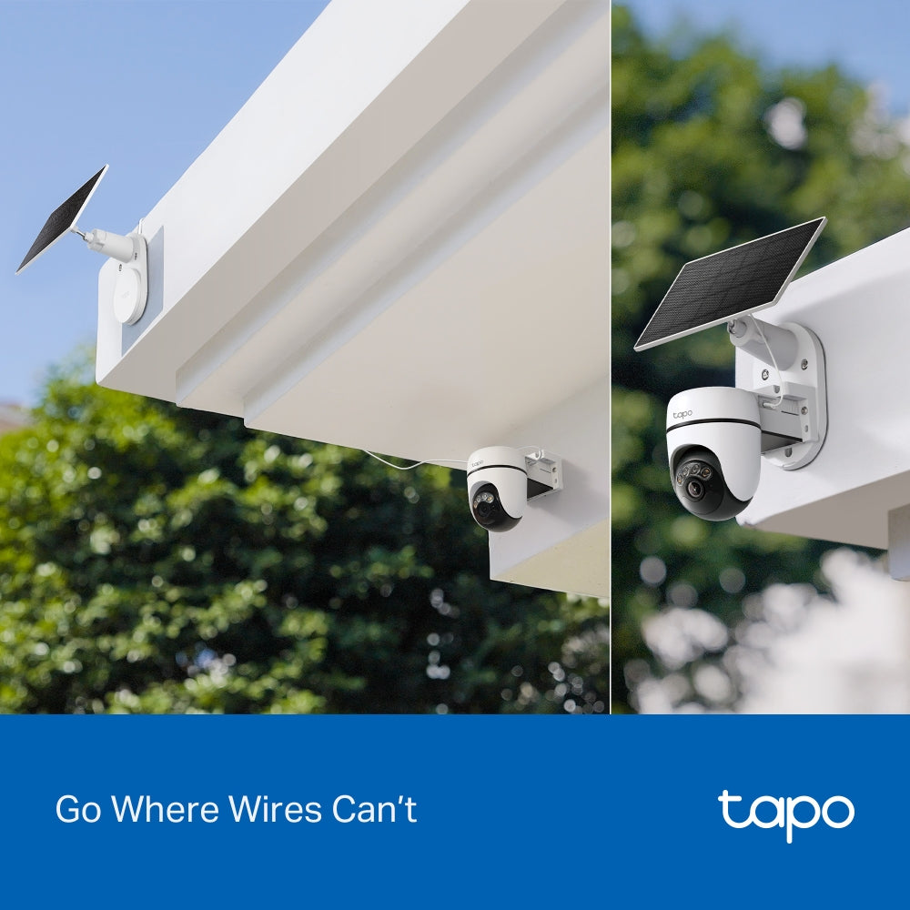 3K 5MP 360° Solarbetriebene Kamera | Tapo C630 KIT