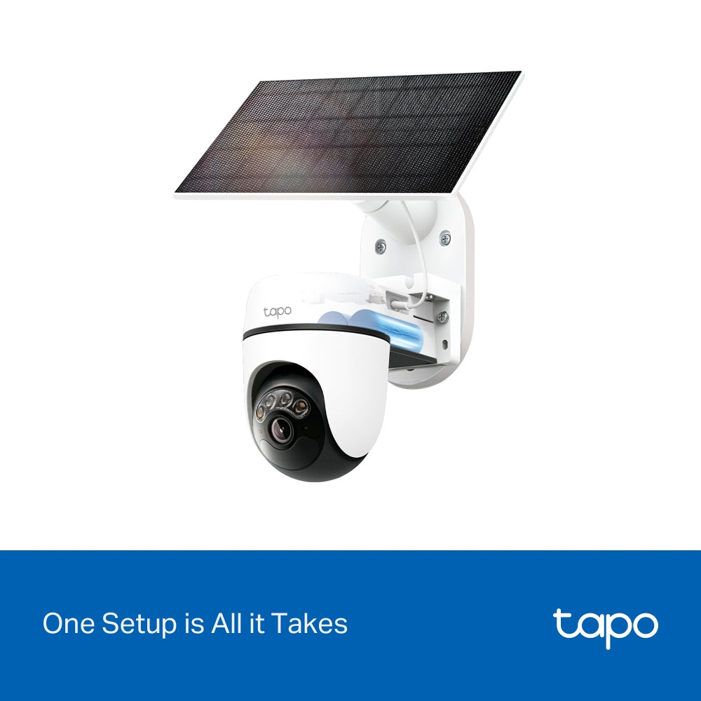 3K 5MP 360° Solarbetriebene Kamera | Tapo C630 KIT