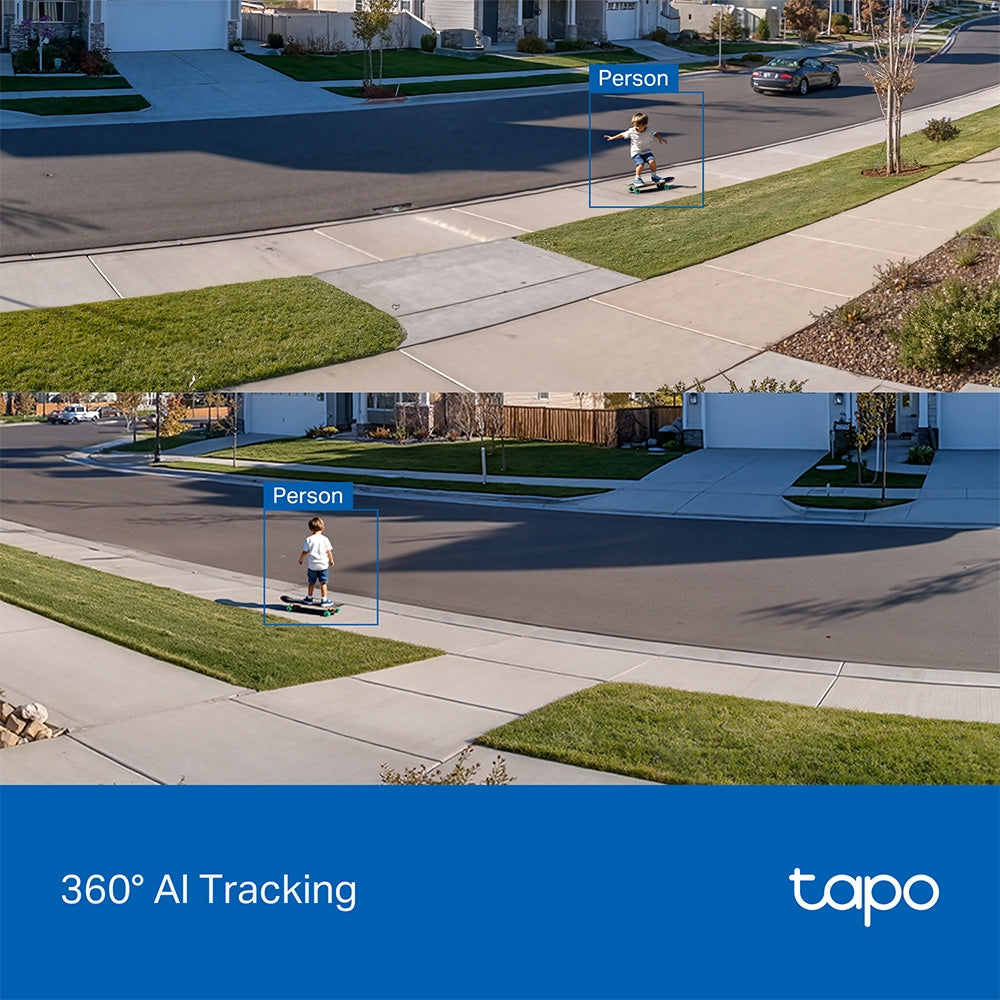 3K 5MP 360° Solarbetriebene Kamera | Tapo C630 KIT