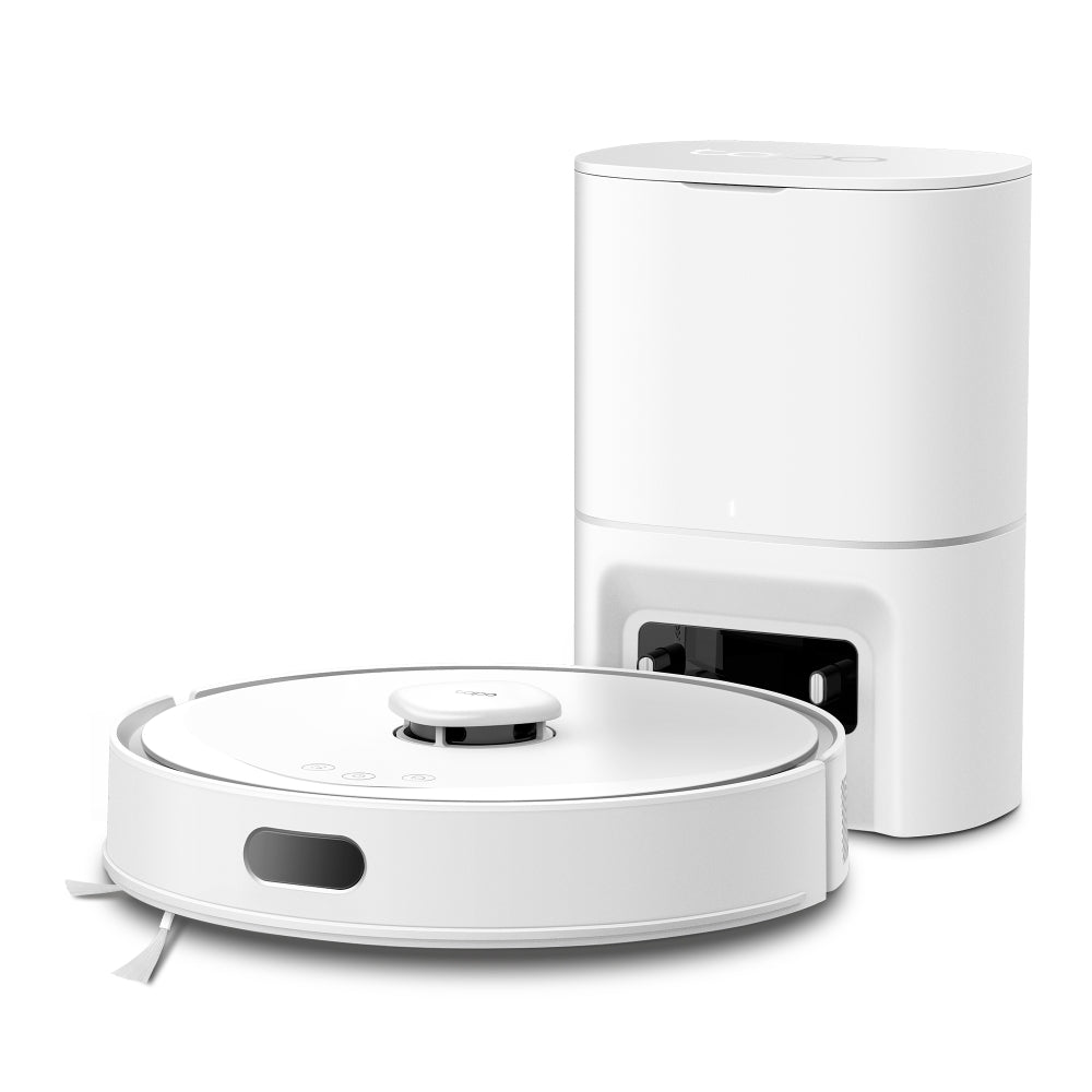 Tapo RV30 Max Plus Weiß, Duales Navigationssystem - Saugroboter