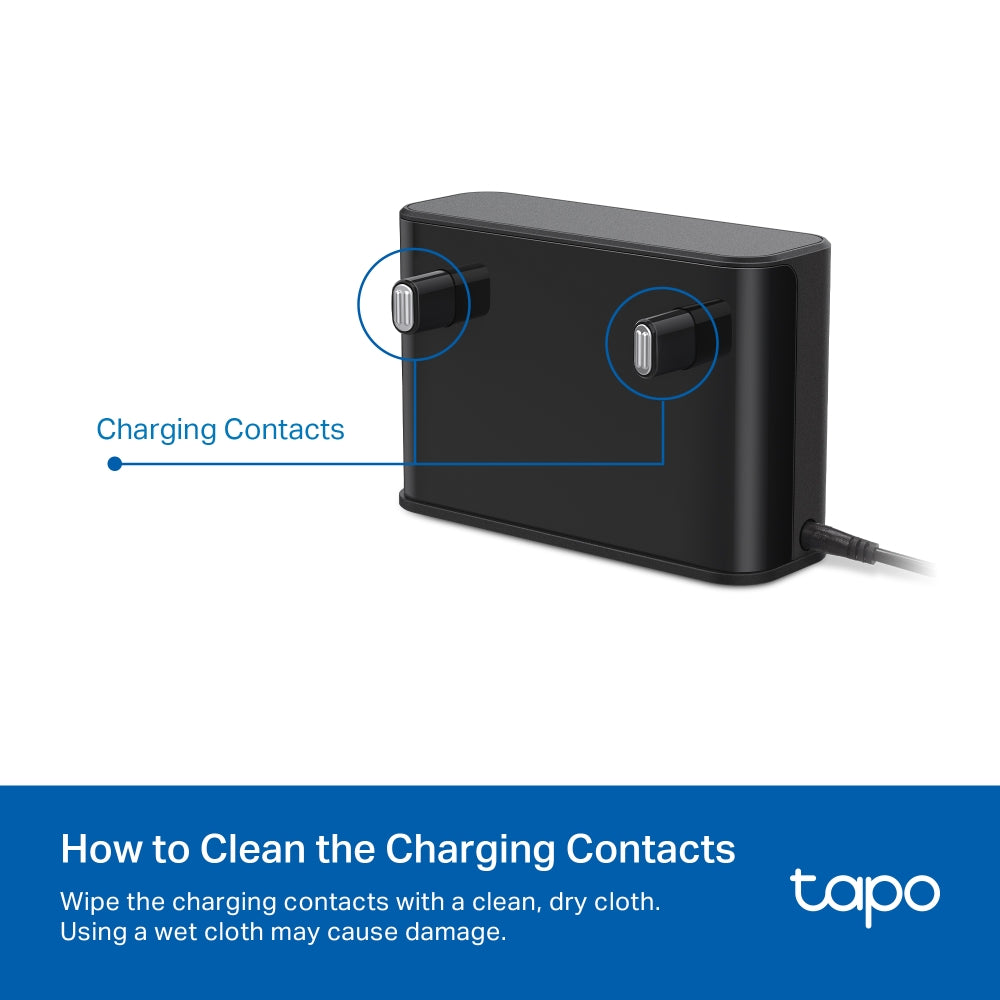 Tapo RVB102 Ladestation, Nur für Tapo RV30/20 Max und Max Plus