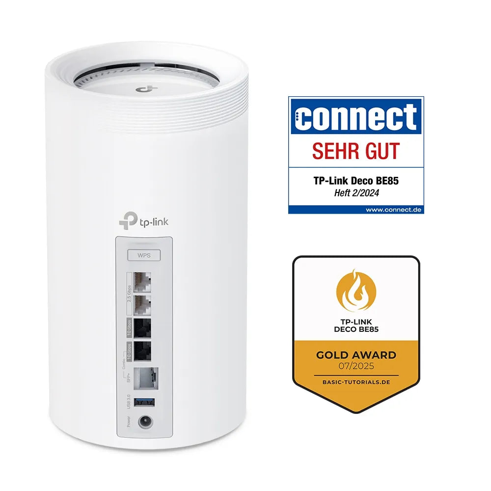 BE19000 Tri-Band Wi-Fi 7 Mesh System | Deco BE85(2er-Pack)