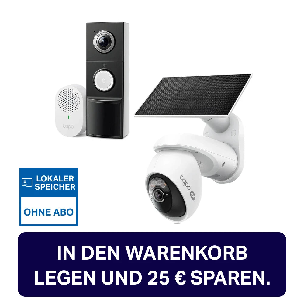 Tapo D235 Video Türklingel + C660 KIT 4K 360° Bundle
