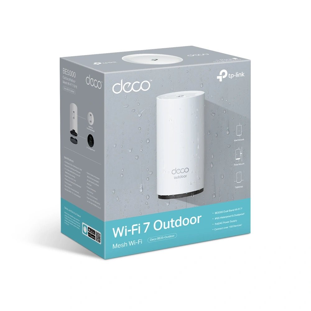 Deco BE25 - Outdoor Wi - Fi 7 Router - Deco BE25-Outd
