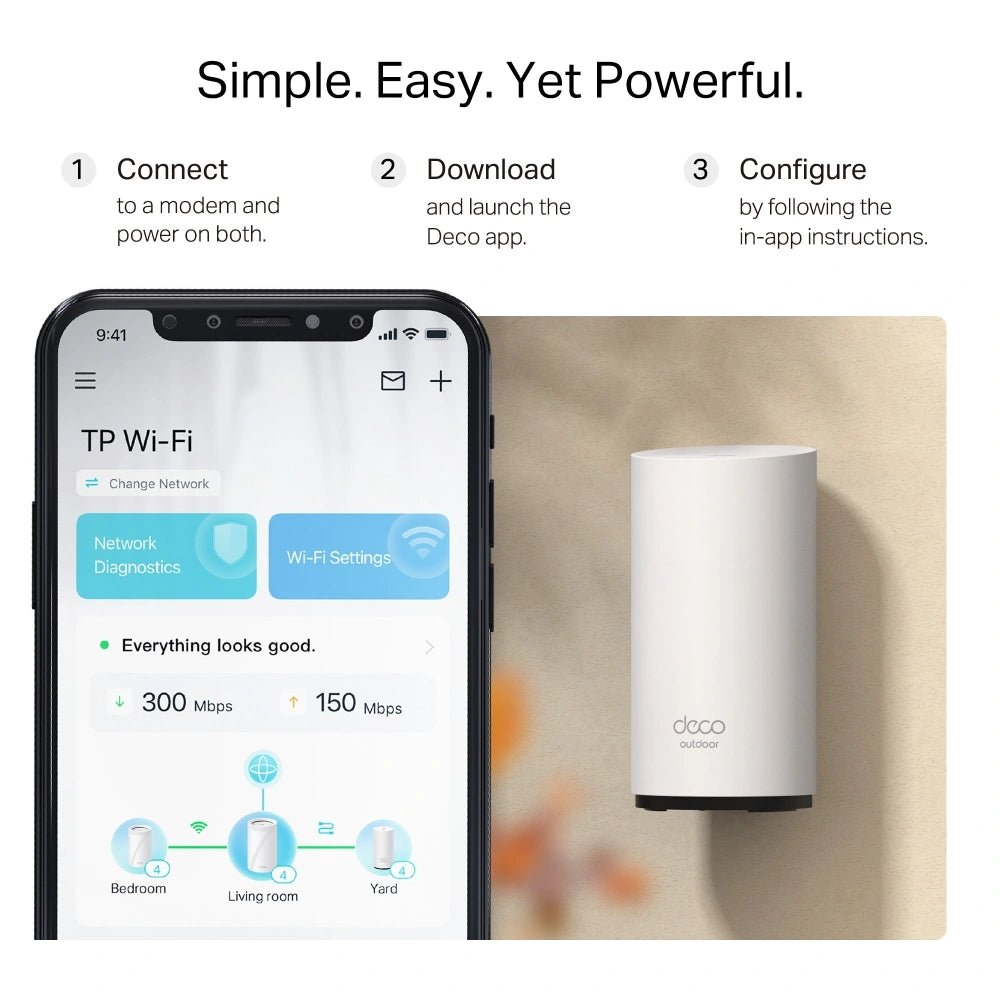 Deco BE25 - Outdoor Wi - Fi 7 Router - Deco BE25-Outd