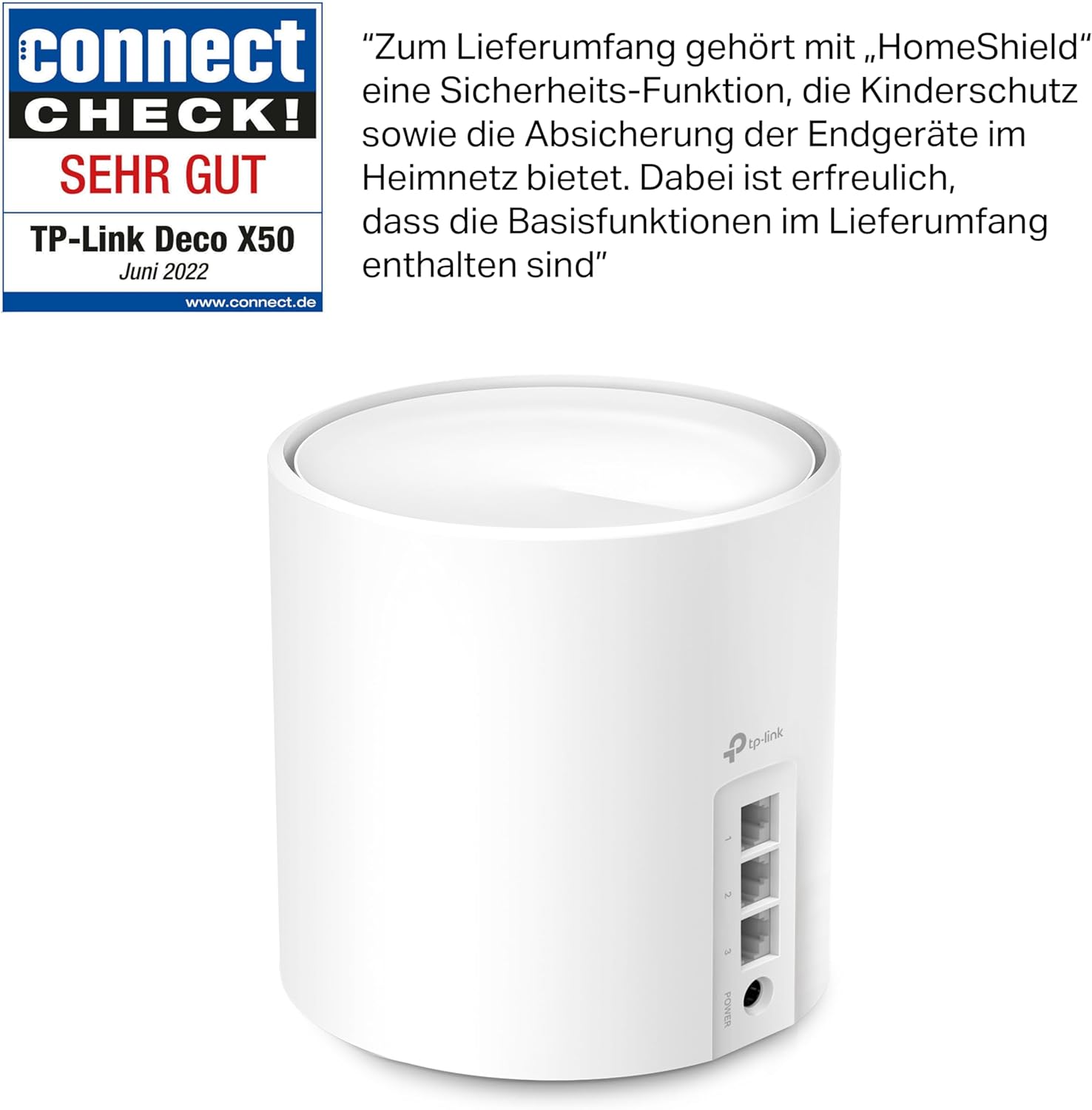 Deco X50(3 - pack) Wi - Fi 6 Mesh WLAN Set - Deco X50(3St.)