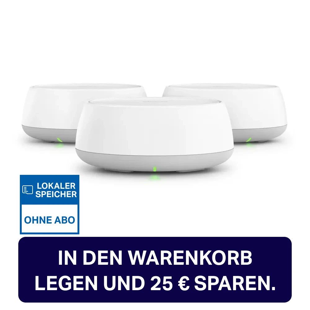 Deco BE25(3-pack) Wi-Fi 7 Mesh WLAN Set, BE3600 Dual Band