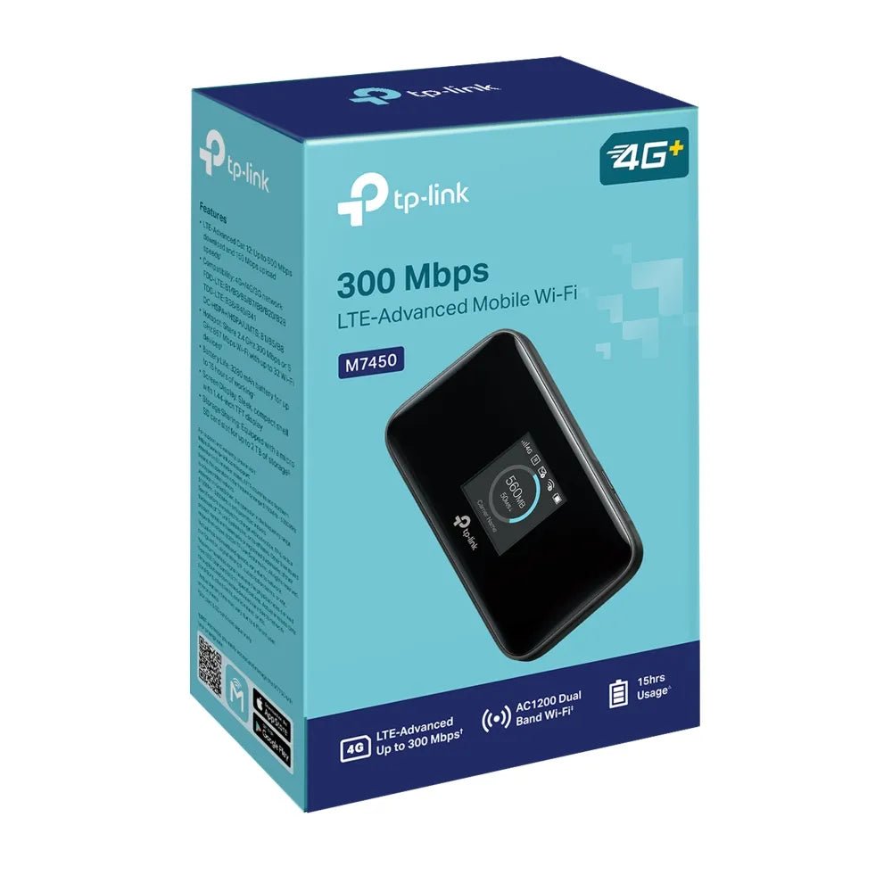 Mobile Wi - Fi mit LTE, bis zu 300 Mbit/s | M7450 - M7450