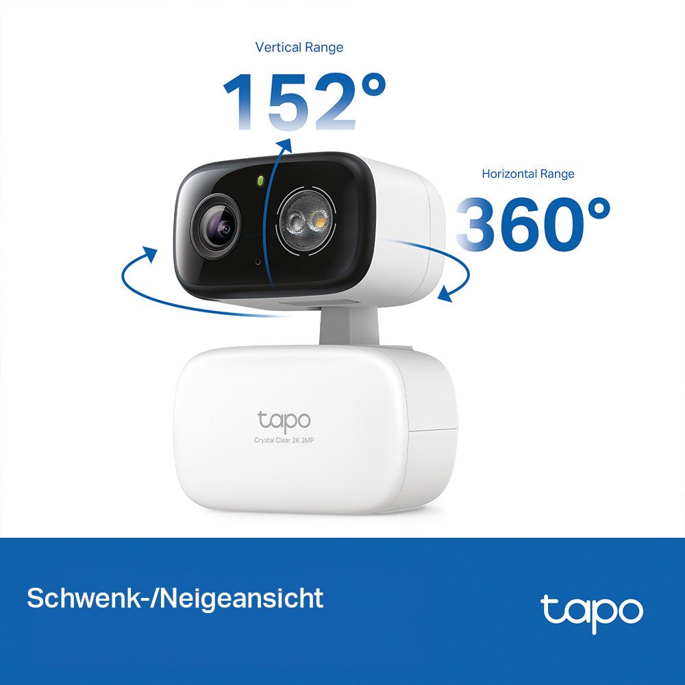 Tapo C216 2K 3MP, 360° für Innen & Außen - Tapo C216