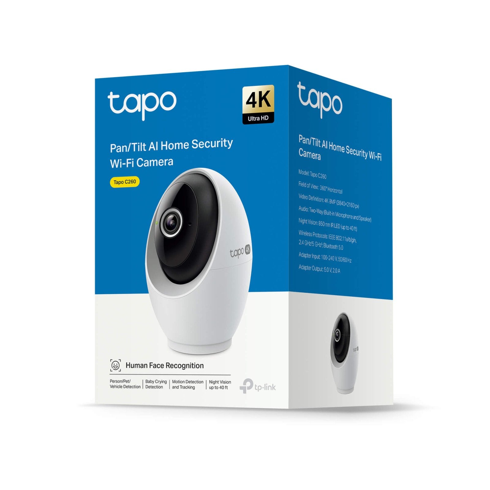 Tapo C260 4K 8MP, 360° Innenraumkamera - Tapo C260