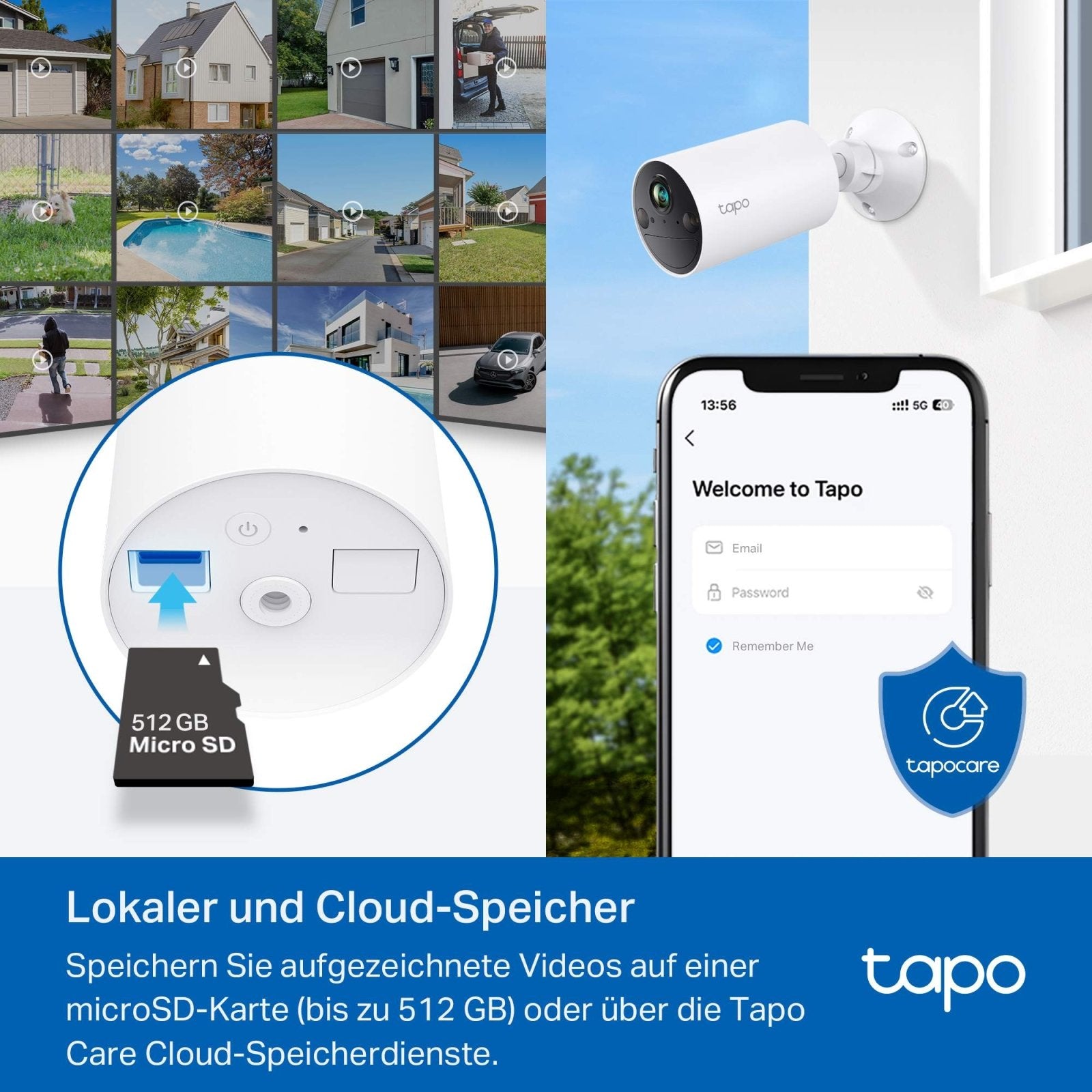 Tapo C410 2K 3MP, 6400mAh - Akku - Tapo C410