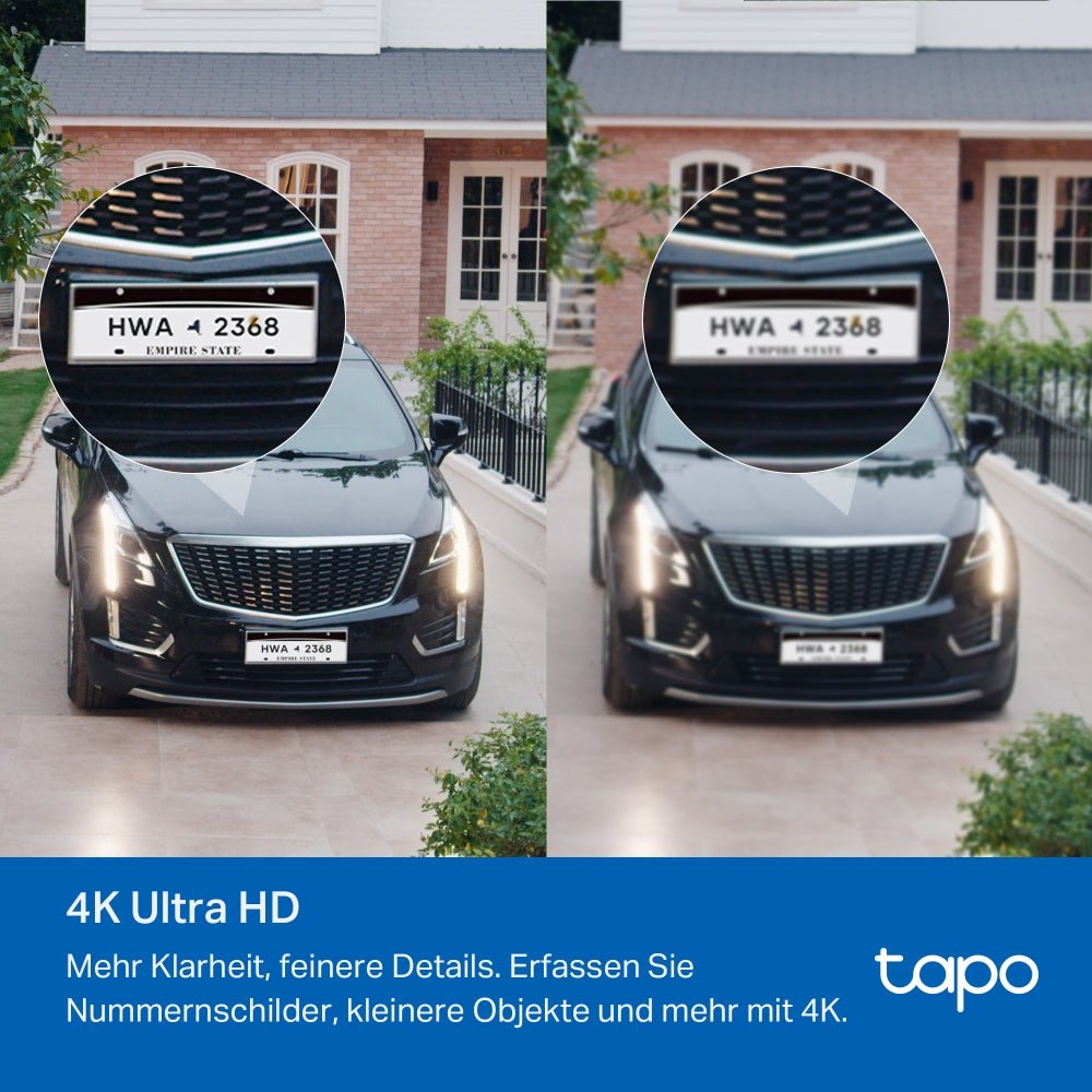 Tapo C460 KIT 4K 8MP, Solarpanel - Set - Tapo C460 KIT