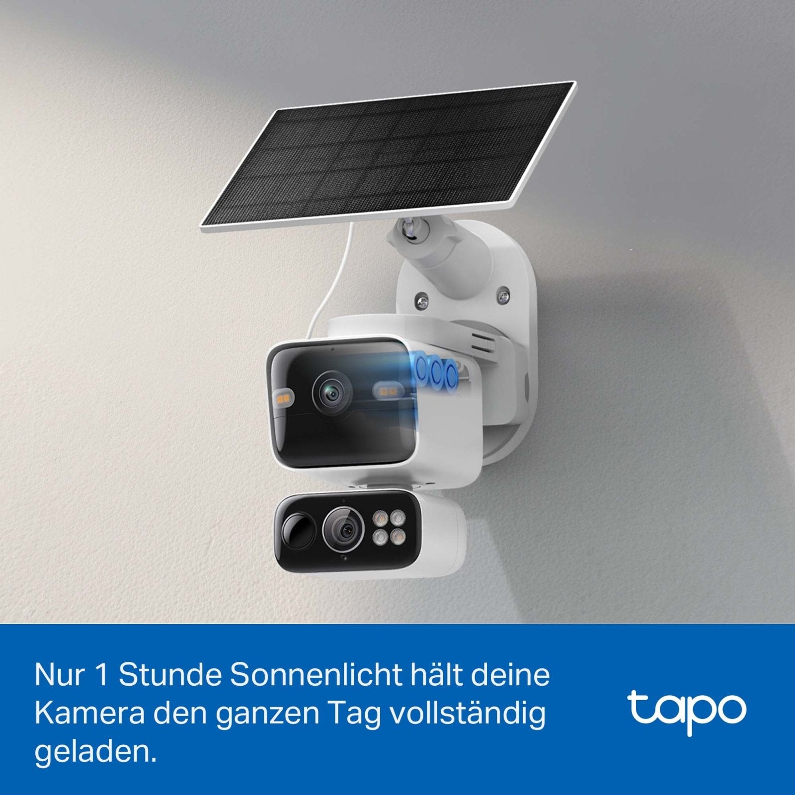 Tapo C645D KIT Solarbetriebenes dual lens Pan/Tilt Sicherheitskamera - Kit - Tapo C645D KIT