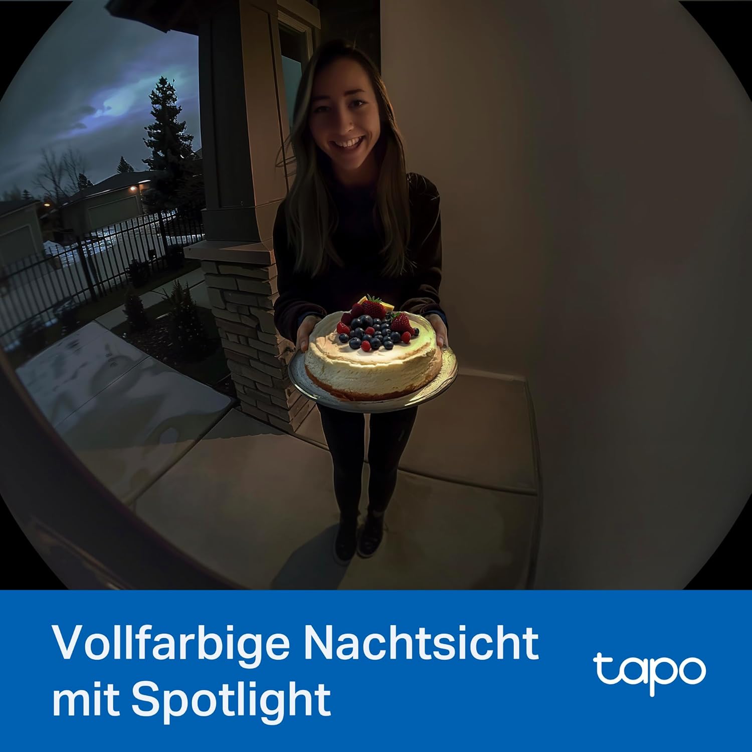 Tapo D235 2K 5MP Akku/Festverdrahtet - Tapo D235