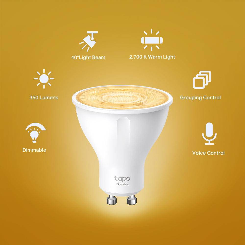 Tapo L610 WLAN Glühbirne, 350 Lumen Warmlicht - Tapo L610