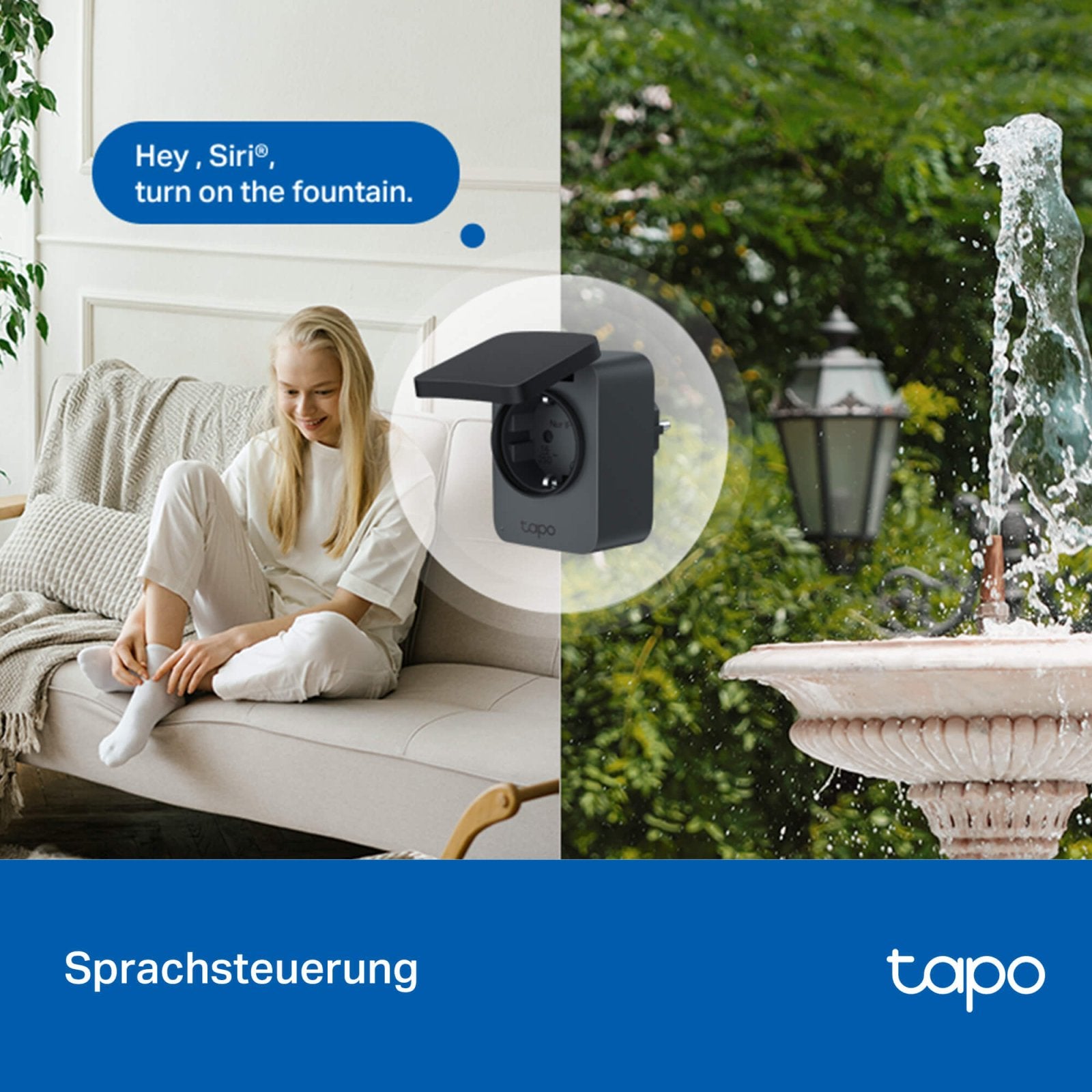 Tapo P410M WLAN Outdoor Steckdose - Tapo P410M