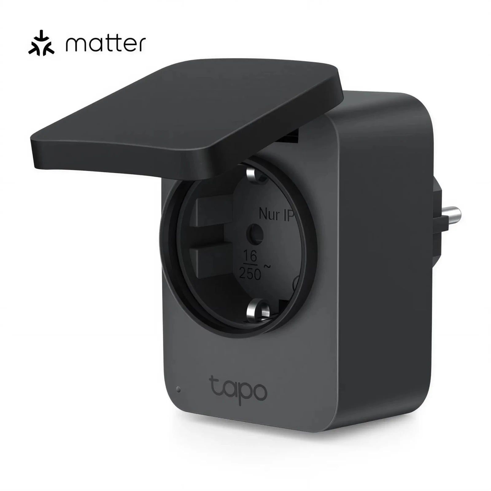 Tapo P410M WLAN Outdoor Steckdose | Schutzart IP54 - Tapo P410M