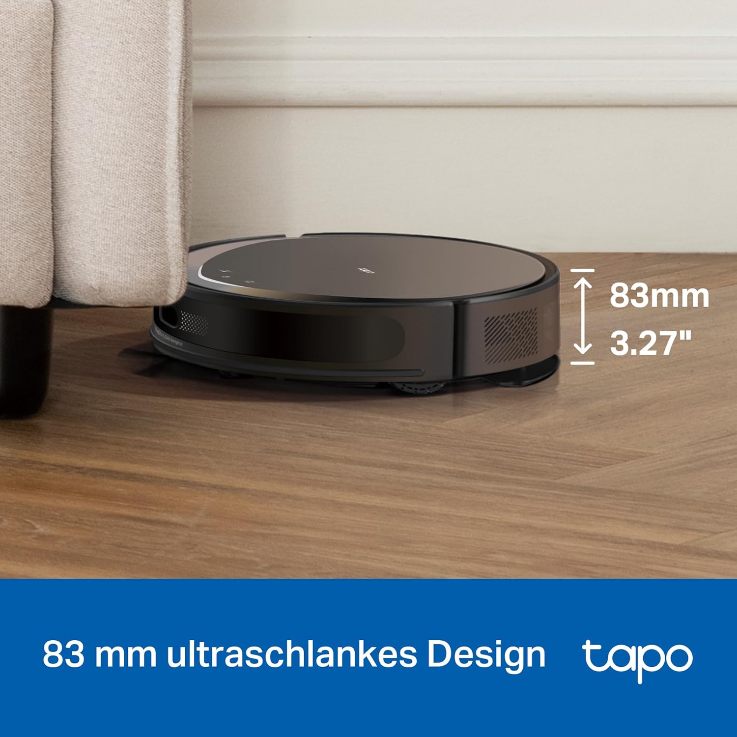 Tapo RV20 Max, 83 mm ultraflach - Tapo RV20 Max