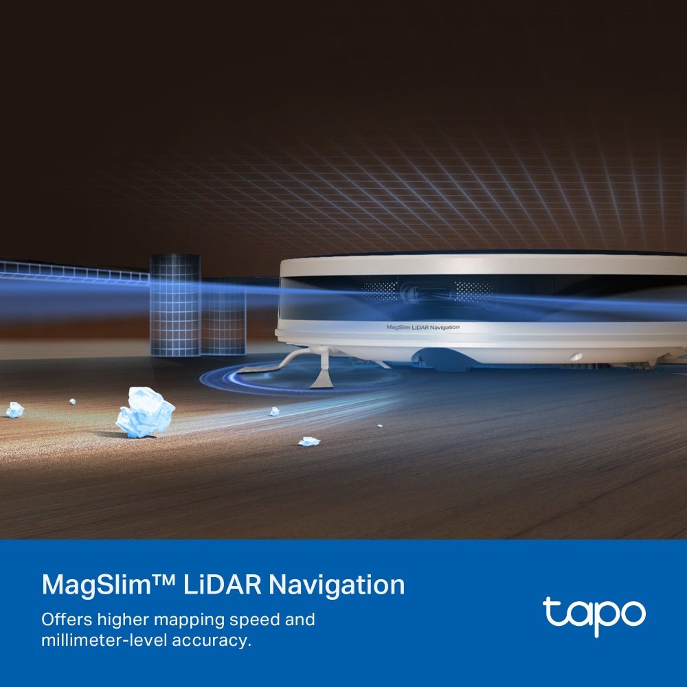 Tapo RV30 Max Plus Weiß, Duales Navigationssystem - RV30MaxPlusWeiß