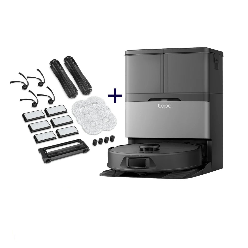 Tapo RV50 Pro Omni + RVA110 Zubehör-Set Bundle - Mai8