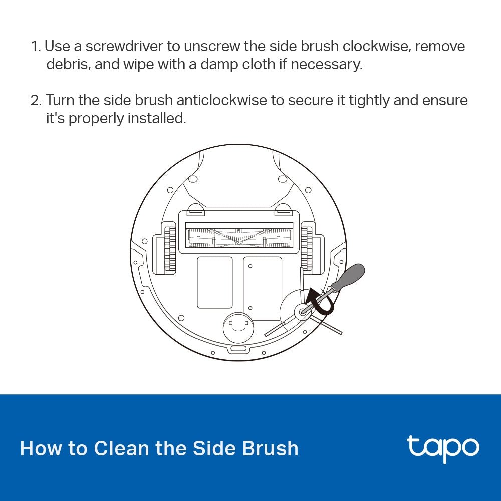 Tapo RVA105 Ersatzkit, Nur für Tapo RV30/20 Max und Max Plus - Tapo RVA105