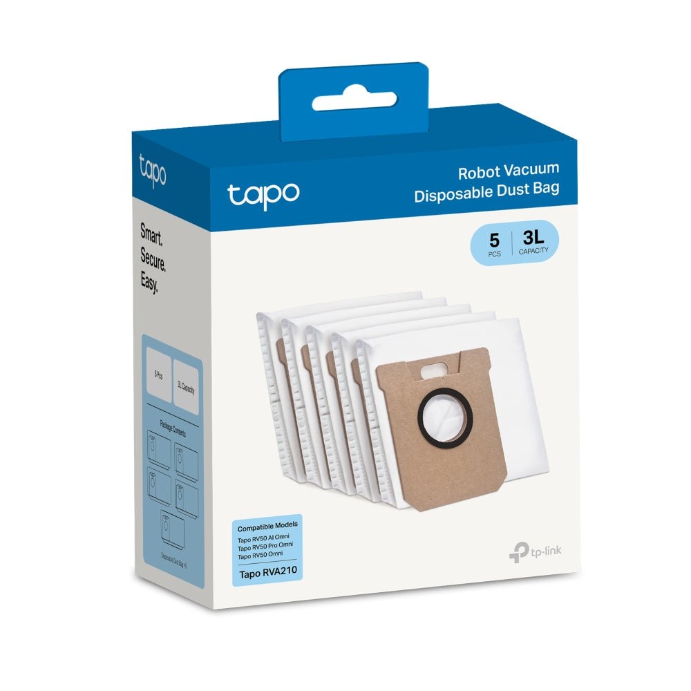 Tapo RVA210 Einweg - Staubbeutel für Tapo RV50 Pro Omni - Tapo RVA210