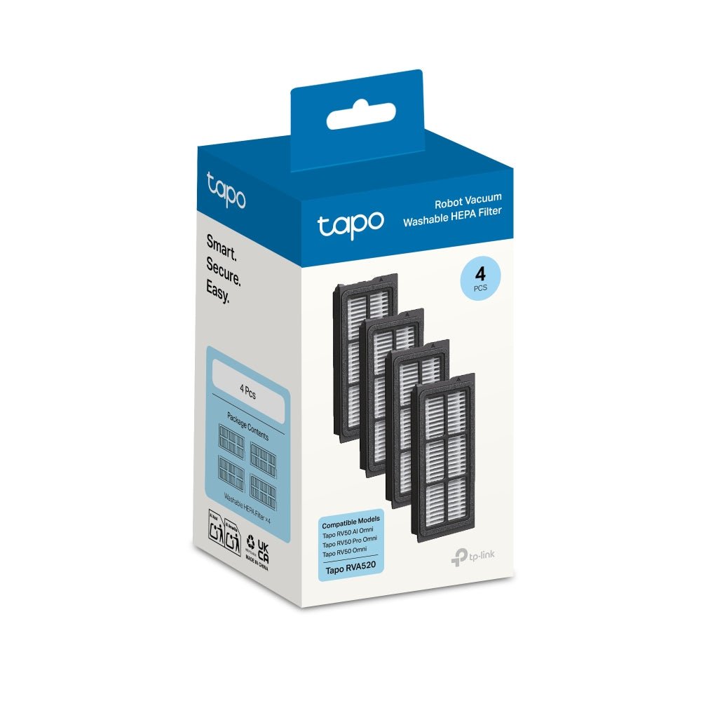 Tapo RVA520 HEPA - Filter Ersatzset für Tapo RV50 Pro Omni - Tapo RVA520