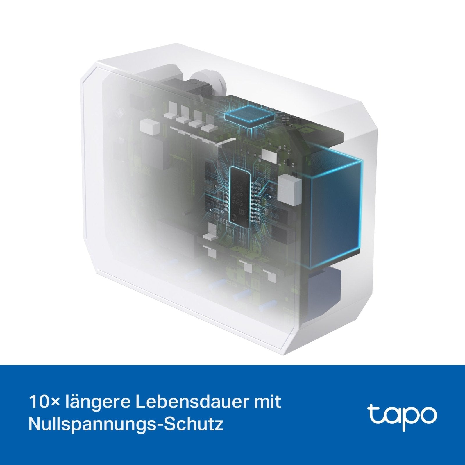 Tapo S110E, 1 - Kanal Smart Relaisschalter mit Dry/Wet Contact, Garagentorsteuerung - Tapo S110E
